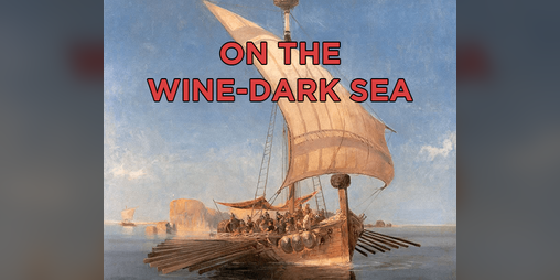 Cover image for On the Wine-Dark Sea | Sul mare color del vino