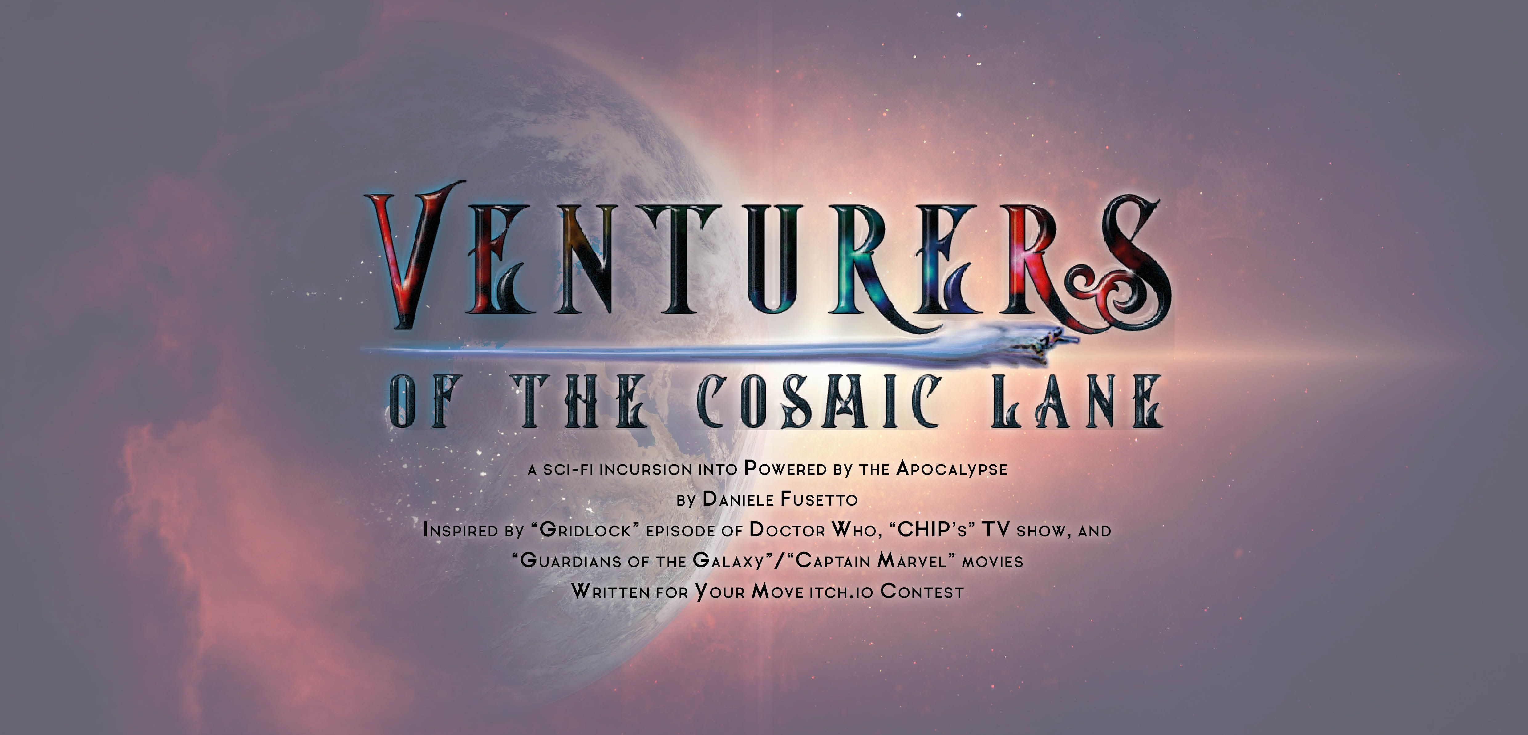 Cover image for Venturers of the Cosmic Lane