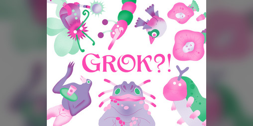 Cover image for GROK?! en français dans le texte