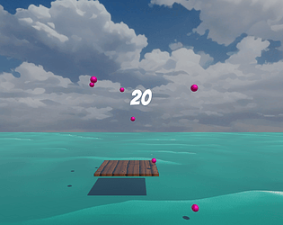Jumping balls game screenshot