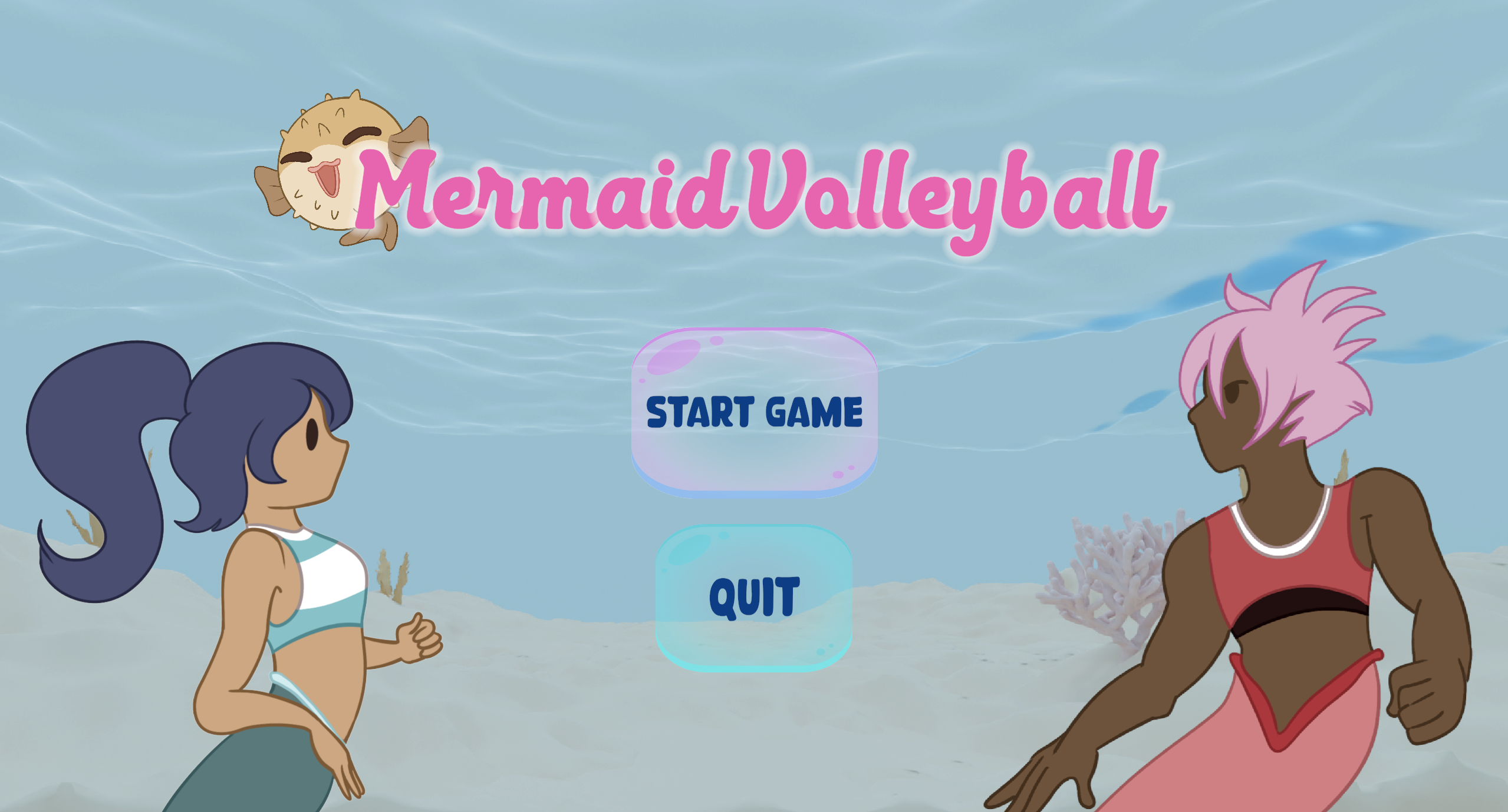 Mermaid Volleyball