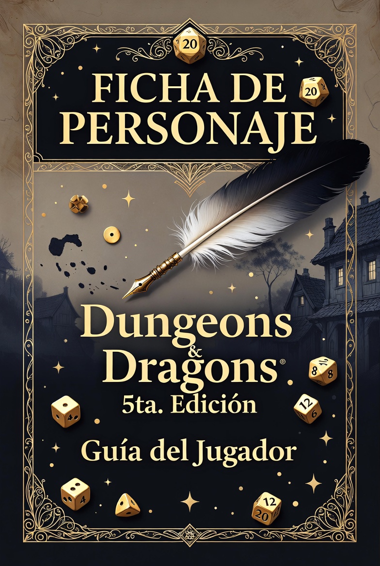 Cover image for Hoja de personaje editable para D&D 5e