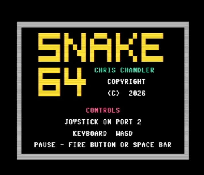 Snake 64 by cgchandler