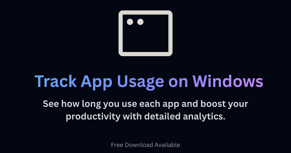 TRY App Tracker
