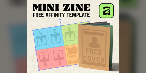 Cover image for Mini Zine — free affinity template (.af)