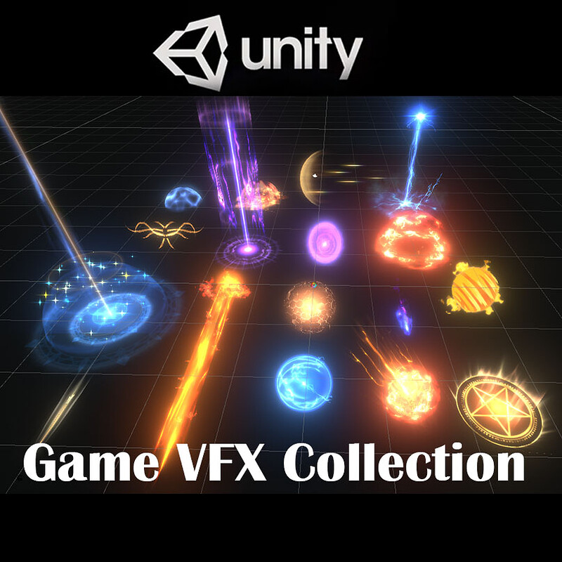 Unity Game VFX Collection (URP) by Eric Wang_Unity VFX Artist