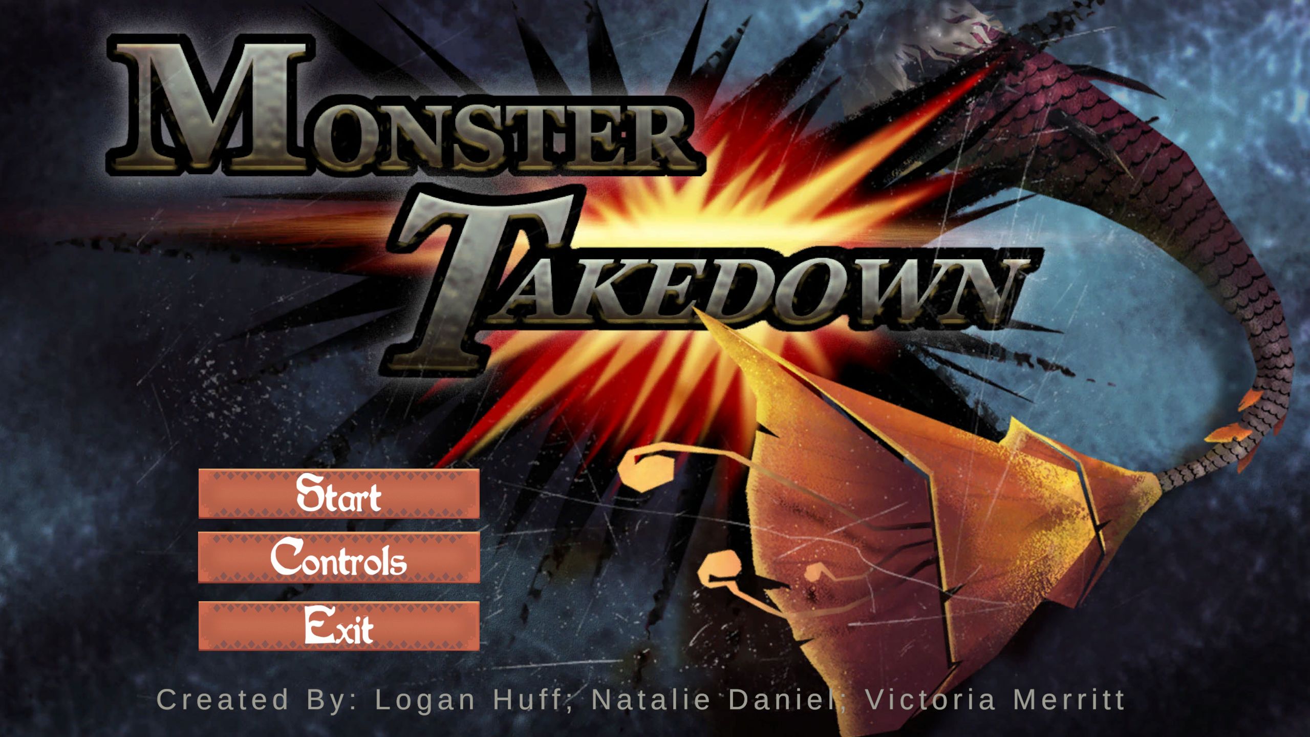 Monster Takedown! by Logan Huff
