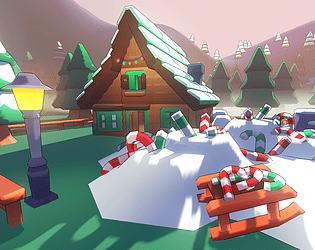 Santa frogger