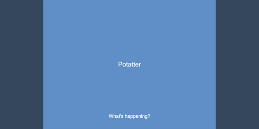 Cover image for Potatter