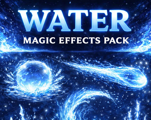 RPG Maker MZ - Water Magic Effects Pack by MuMu Animation