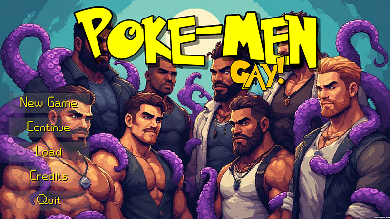 Cover image for Poke-Men Gay!