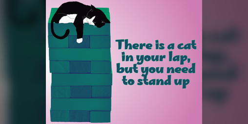 Cover image for There is a cat in your lap, but you need to stand up