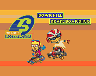 Rocket Power Downhill Skateboarding
