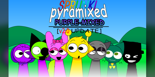 Cover image for POMEBOX - Sprunki Pyramixed Purple-mixed 2.0