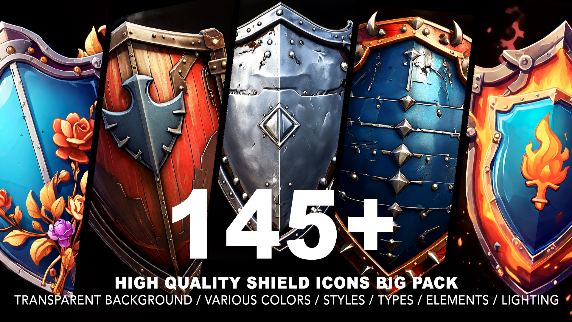 145+ SHIELD ICONS