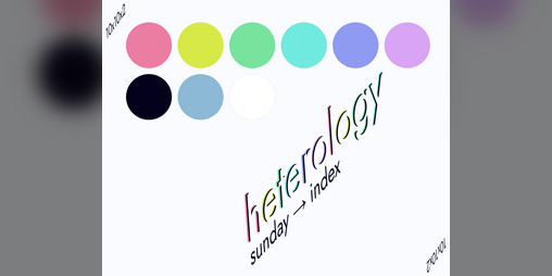 Cover image for heterology