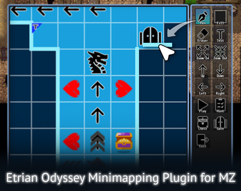 Etrian Odyssey Minimap Plugin - RPG Maker MZ by GBRO Games