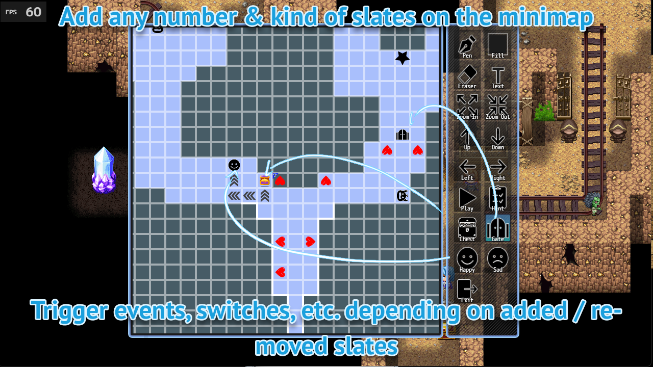 Etrian Odyssey Minimap Plugin - RPG Maker MZ by GBRO Games