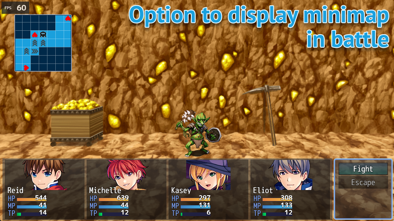 Etrian Odyssey Minimap Plugin - RPG Maker MZ by GBRO Games