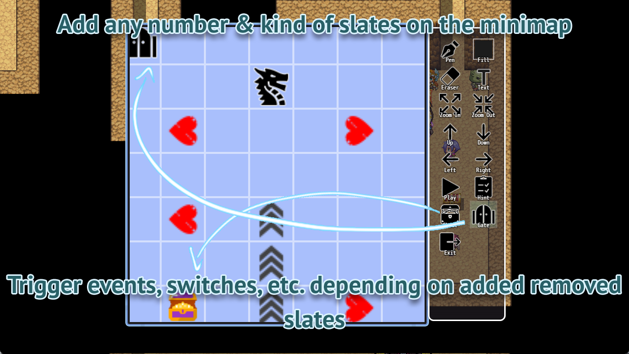 Etrian Odyssey Minimap Plugin - RPG Maker MV by GBRO Games