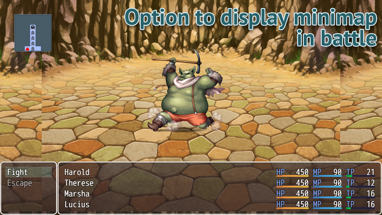 Etrian Odyssey Minimap Plugin - RPG Maker MV by GBRO Games