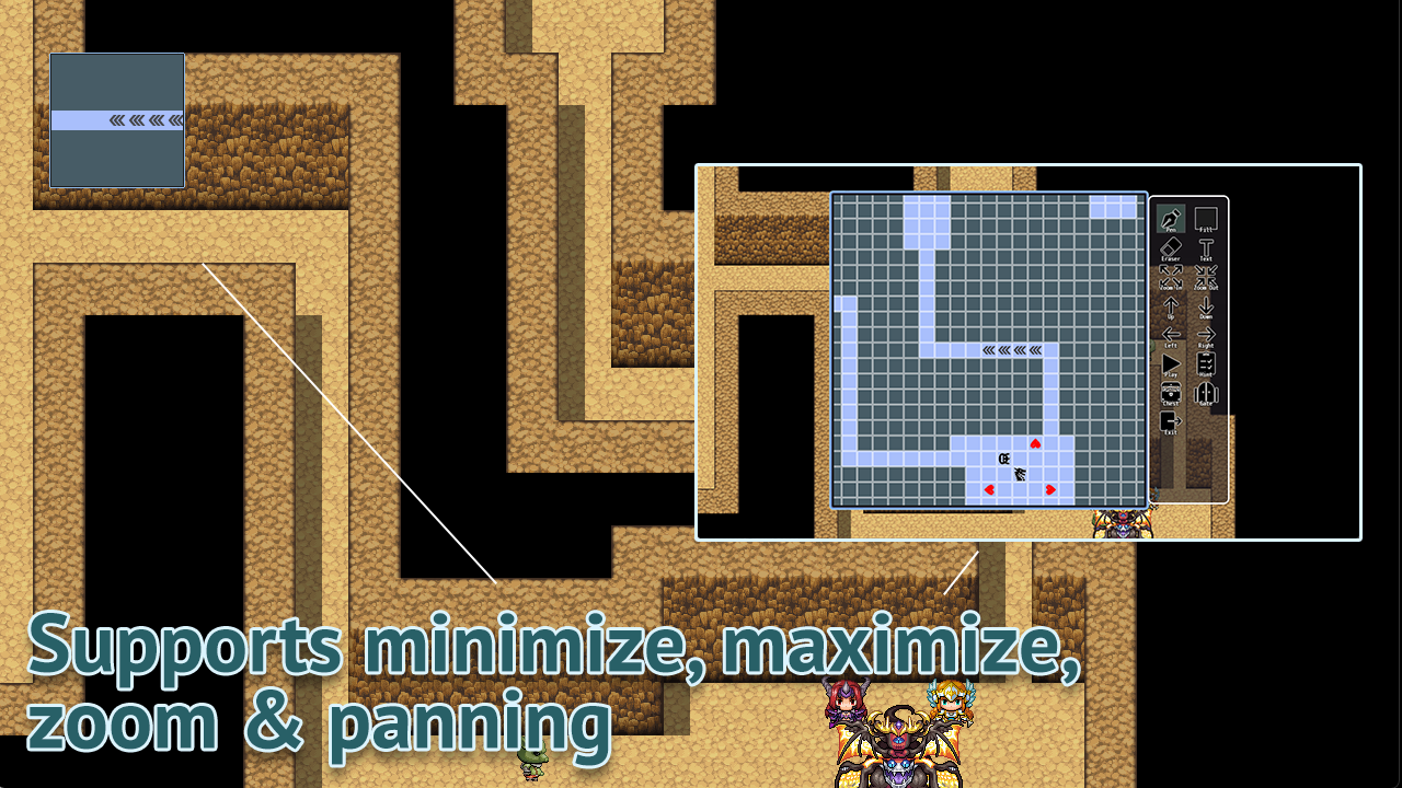 Etrian Odyssey Minimap Plugin - RPG Maker MV by GBRO Games