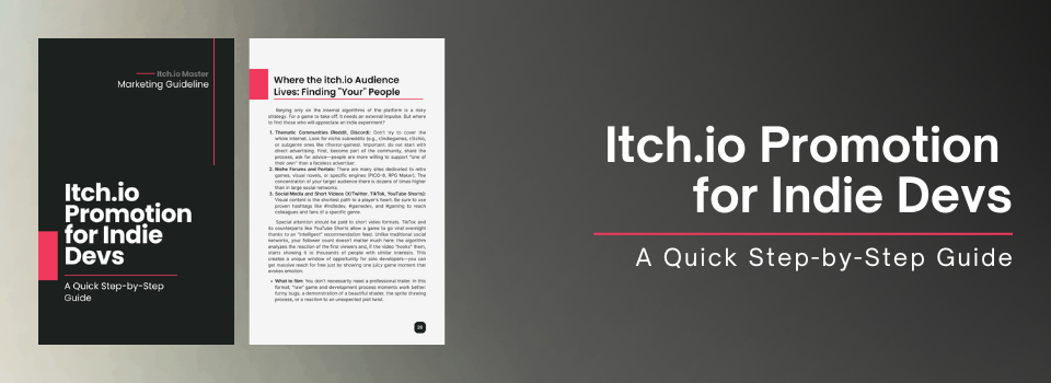 Itch.io Promotion for Indie Devs: A Quick Step-by-Step Guide