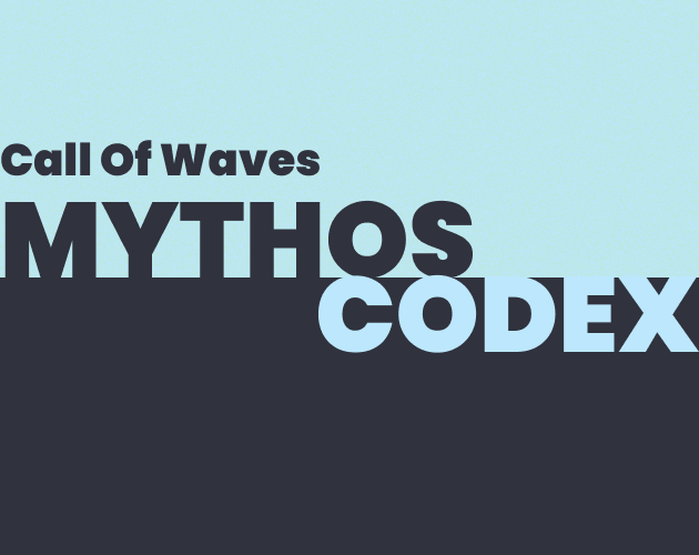 Cover image for Mythos Codex I Call Of Waves