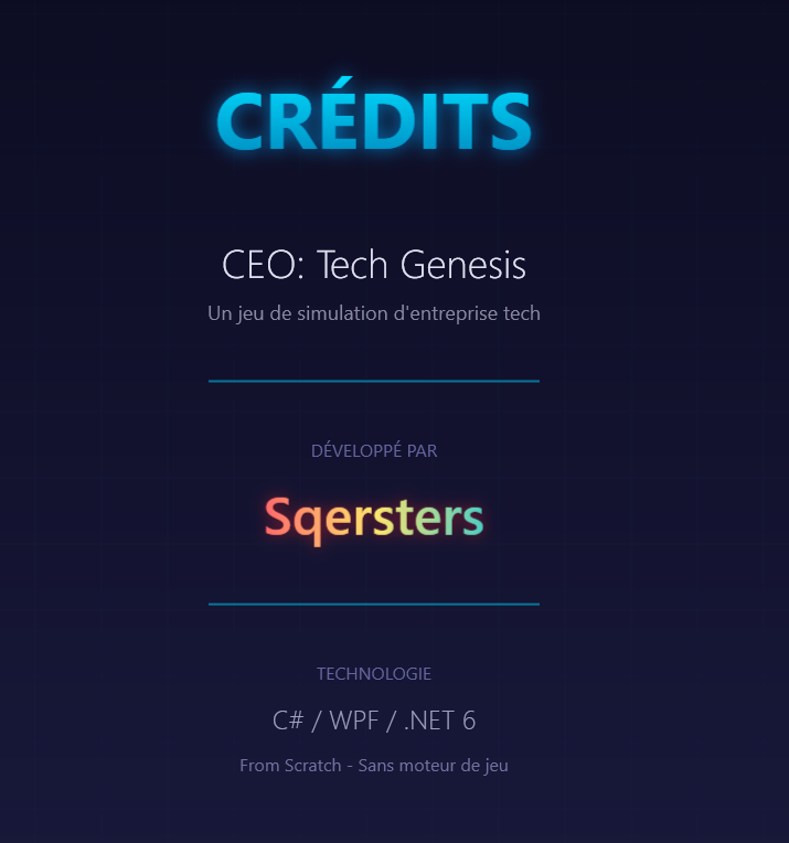 0.1.0 - EARLY PROTOTYPE - CEO: Tech Genesis by Sqersters.dev