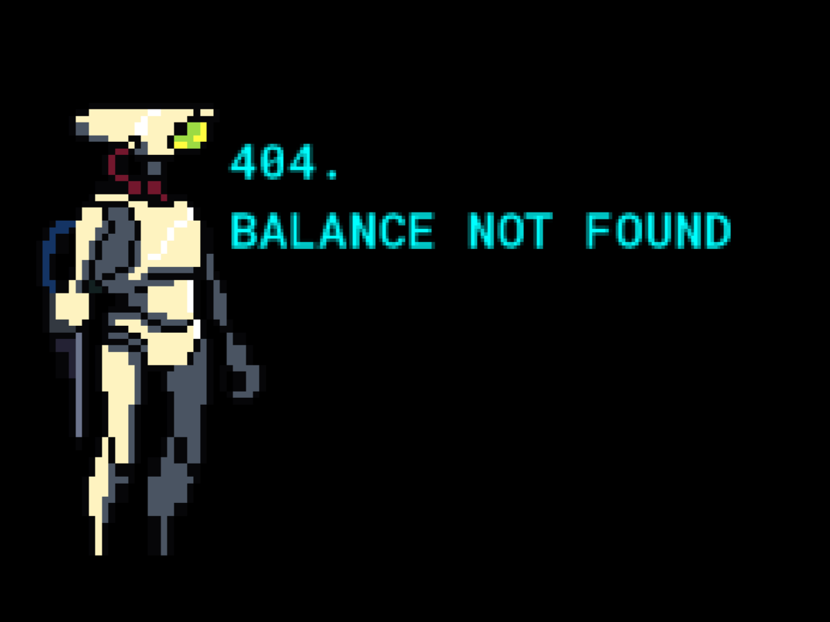 404 - Balance Not Found