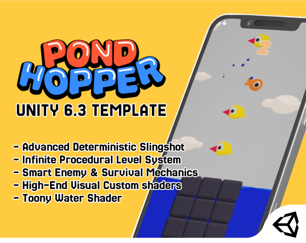 Pond Hopper - Unity Game Template