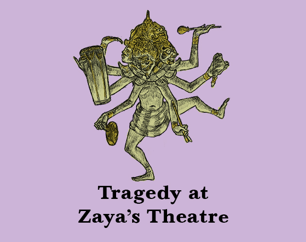 Cover image for Tragedy at Zaya's Theatre