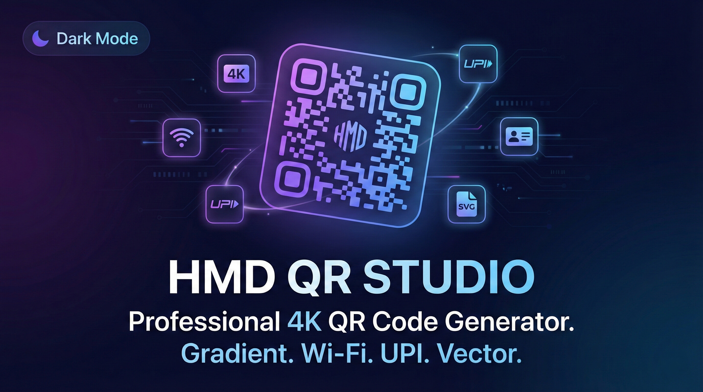🚀 Launching HMD QR Studio: A Free, Privacy-First 4K QR Generator (100% ...
