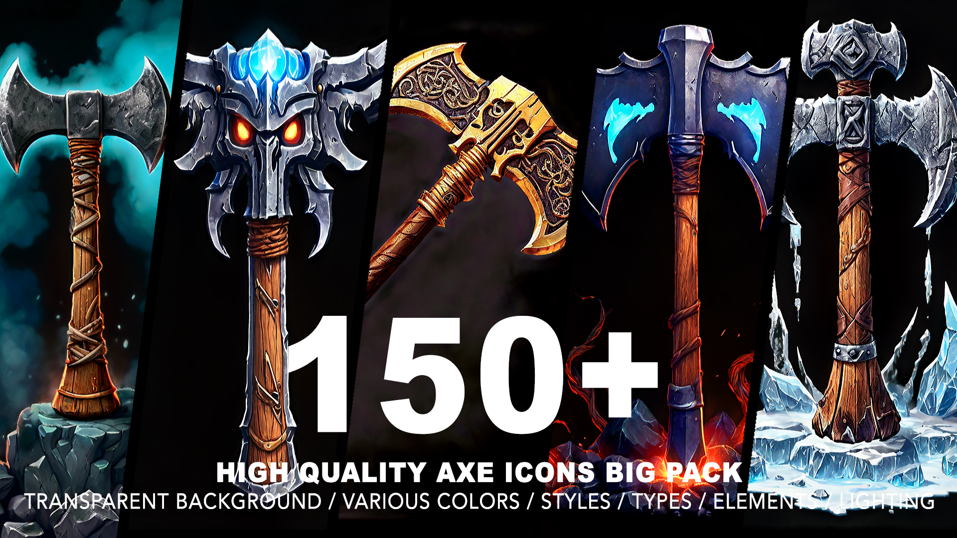 150+ AXE ICONS