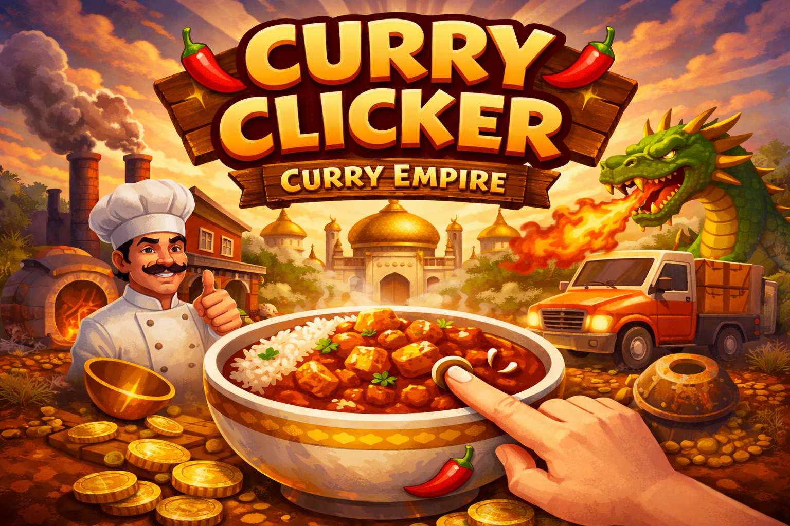 CURRY CLICKER: CURRY EMPIRE