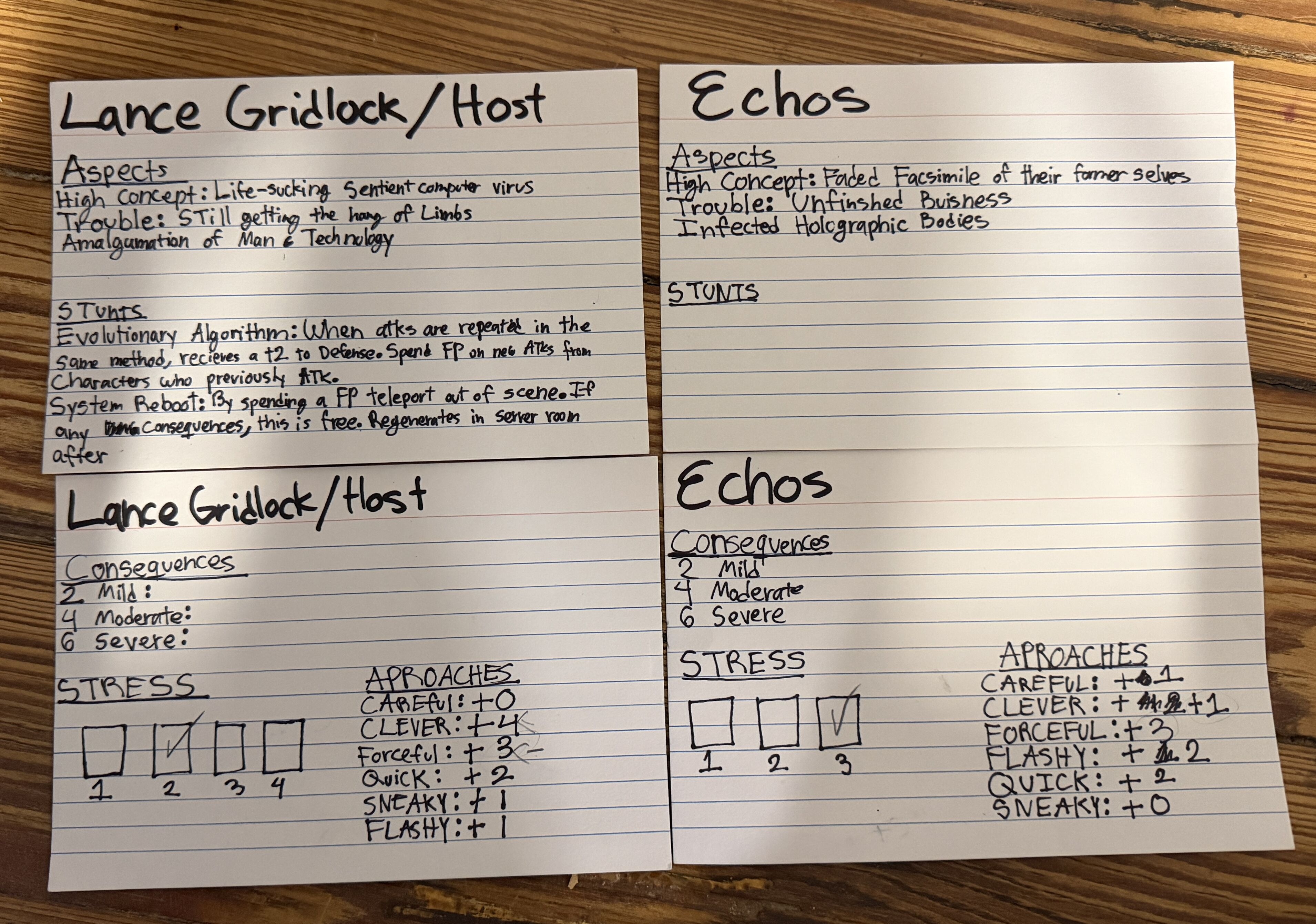 Picture of NPC cards