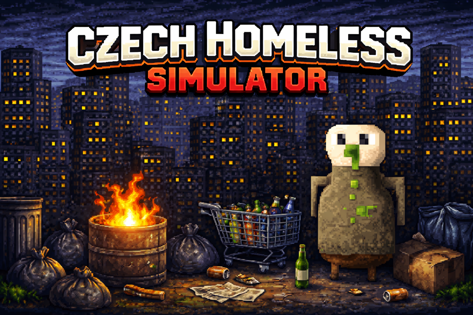 Czech homeless simulator