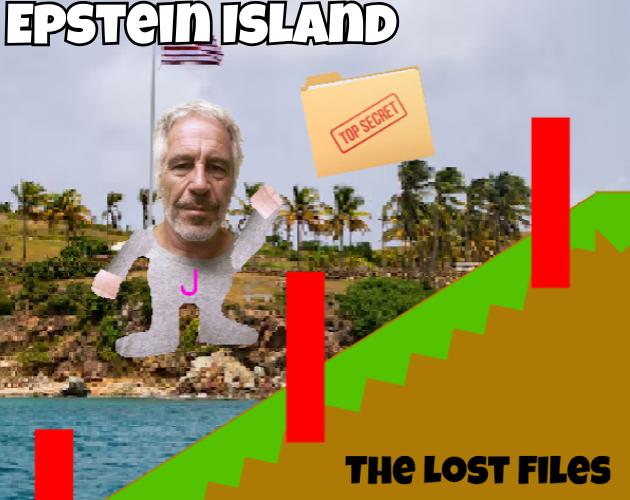 Cover image for Epstein Island: The lost files
