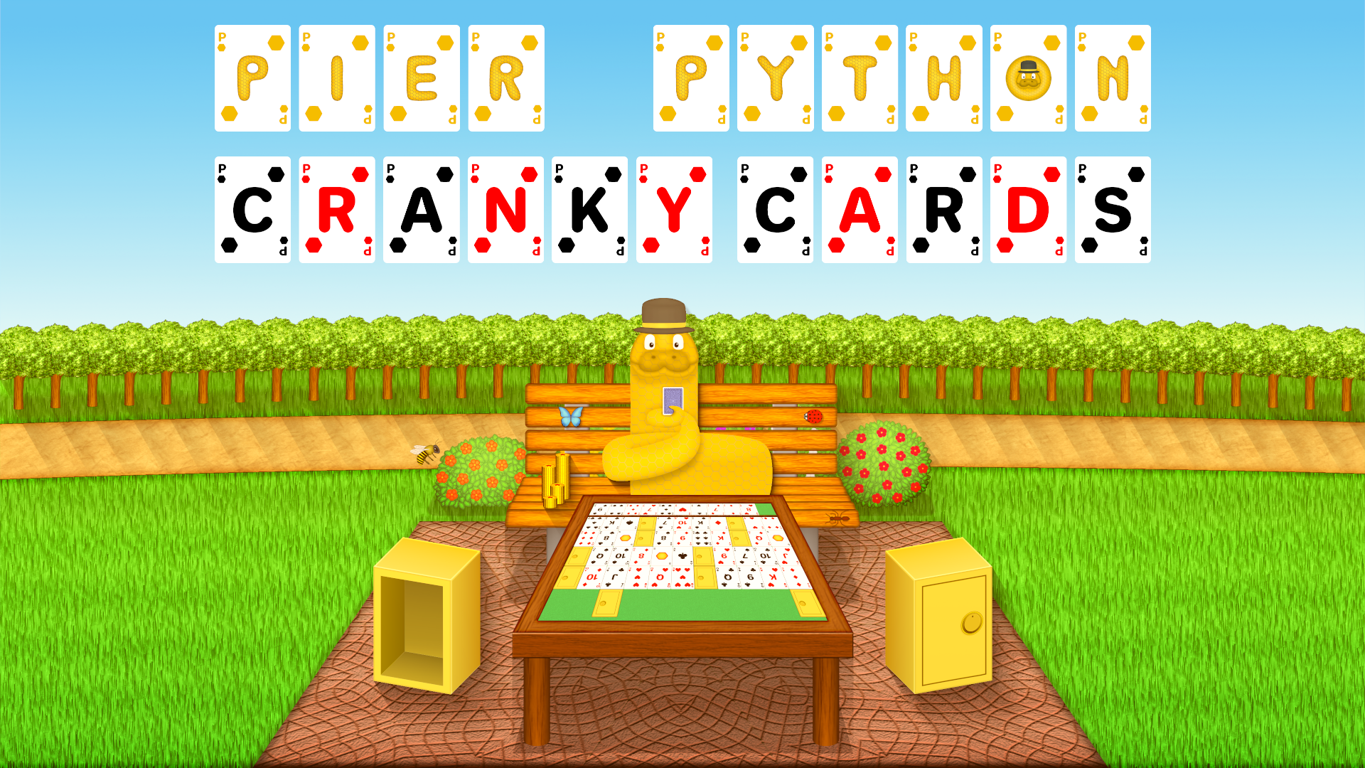 Pier Python Cranky Cards
