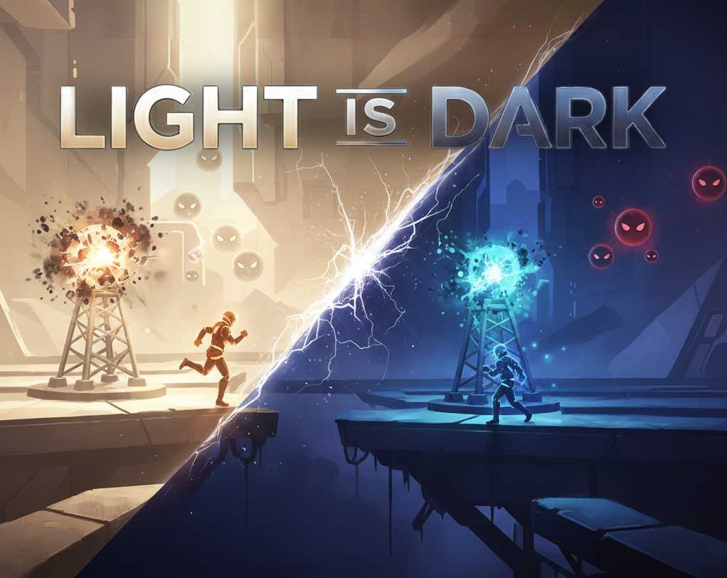 Cover image for Light is Dark