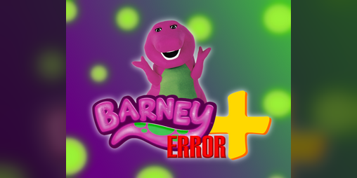 Cover image for Barney Error Plus (Legacy PowerPoint Game)