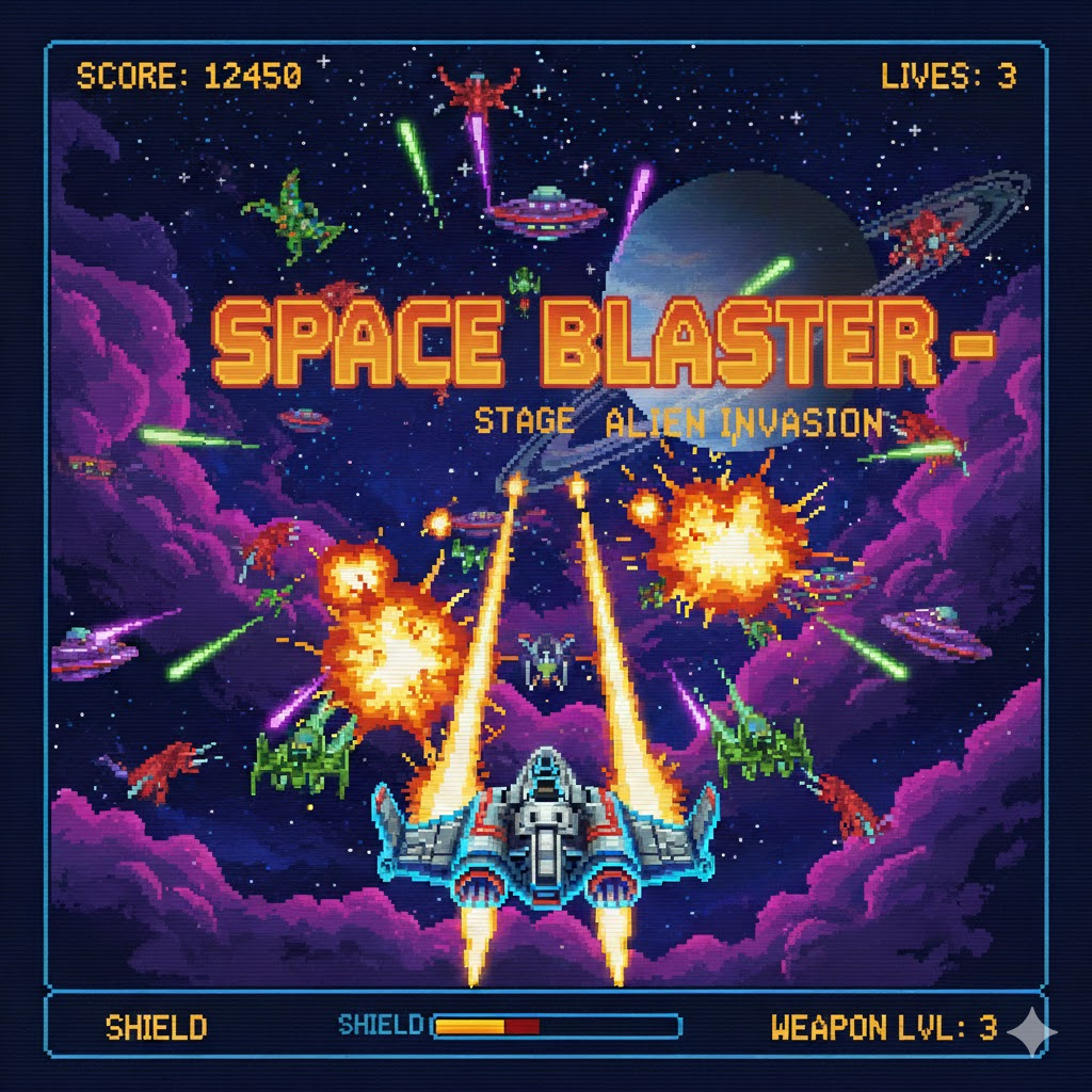 Space Blaster - Aliens Invasion by Naor Matsliah