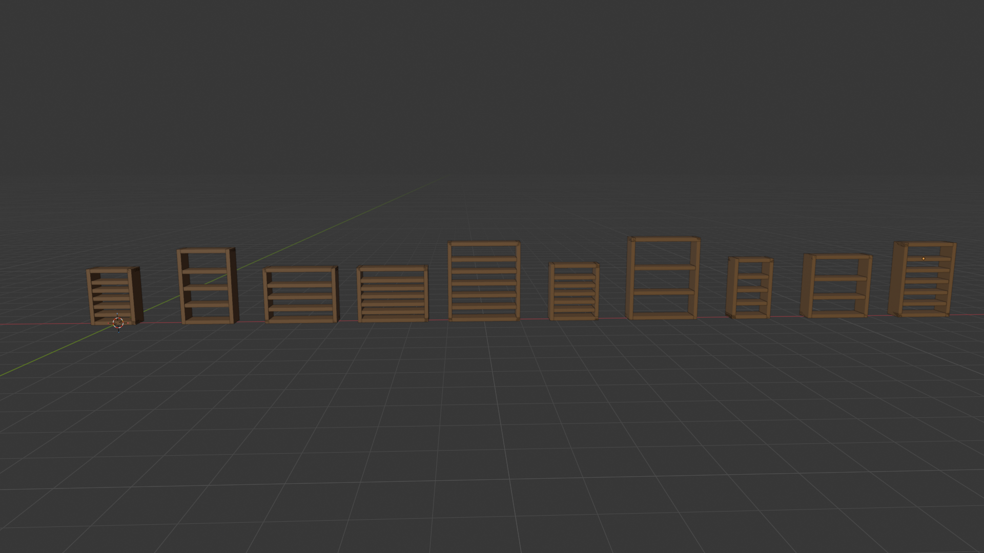 Medieval Bookshelf & Library Pack (Low Poly) by Azrael68
