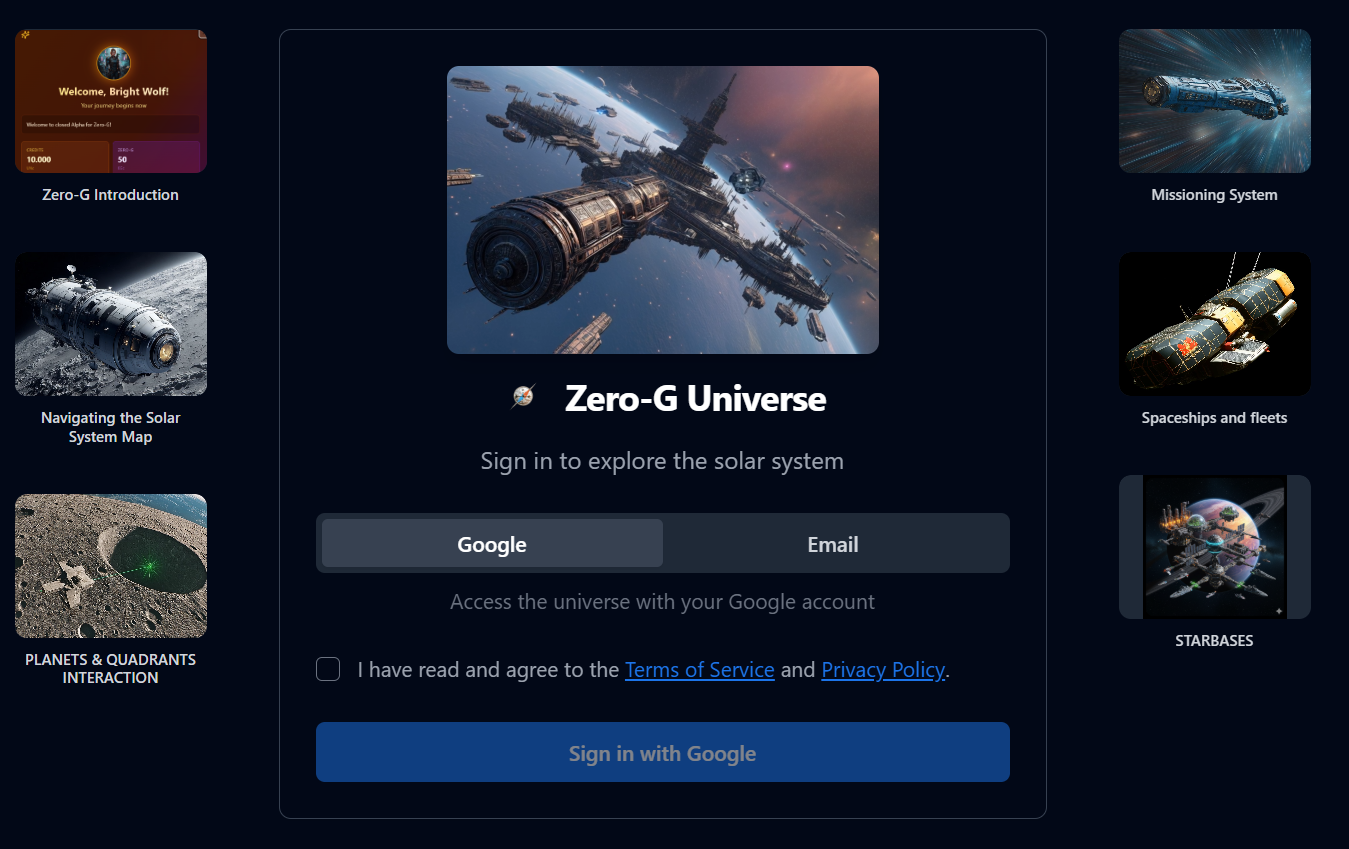 Project Zero-G by Zero G Team