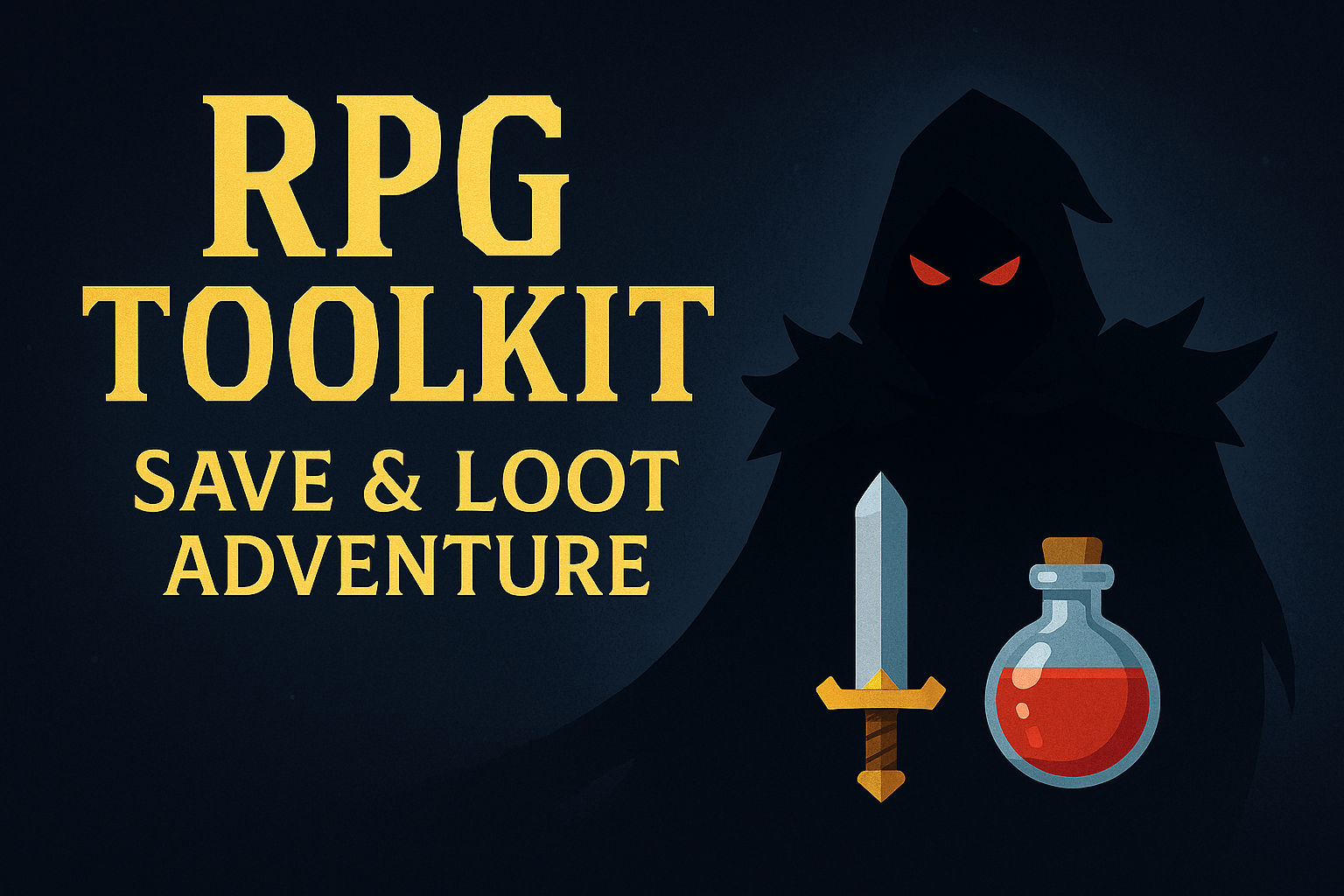 RPG Toolkit – Save & Loot Adventure by woweupowerblue