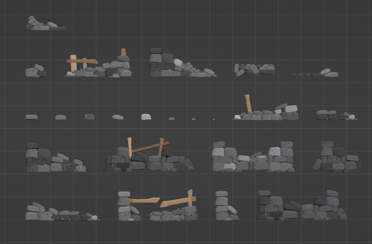 Stone Splines Devlog #2 – New Fence Sets: Stone, Wood, and Environmental Storytelling ...