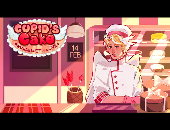 Cupid Cake Made With Love