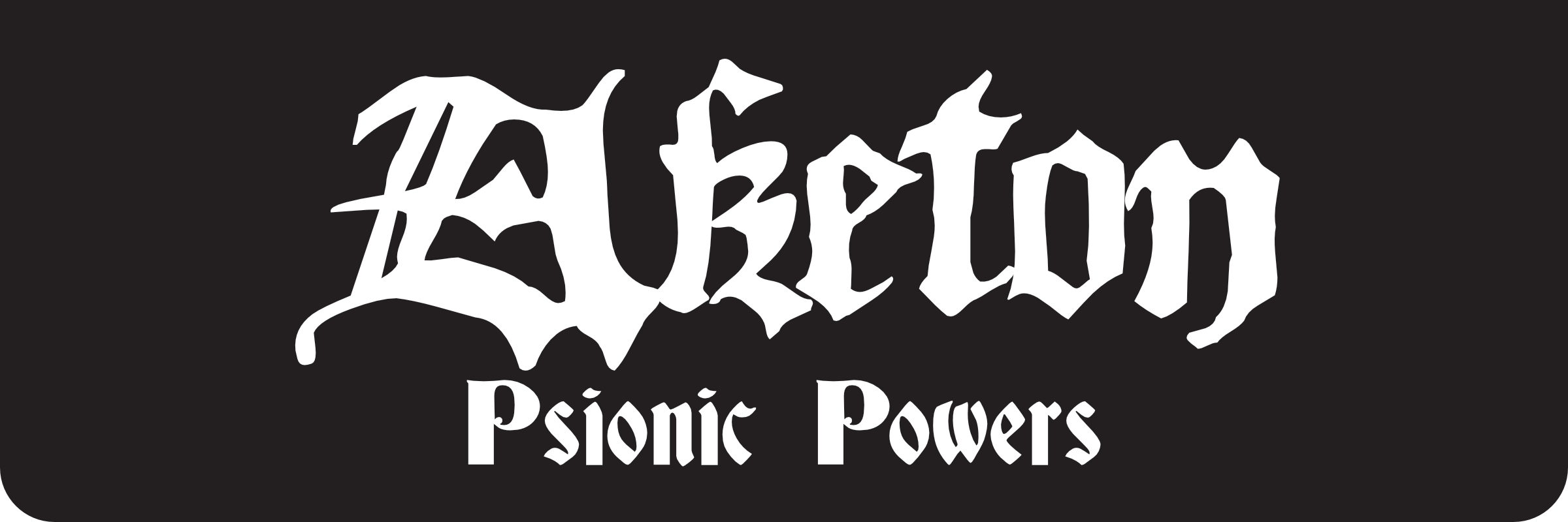 Psionic Powers - AK9