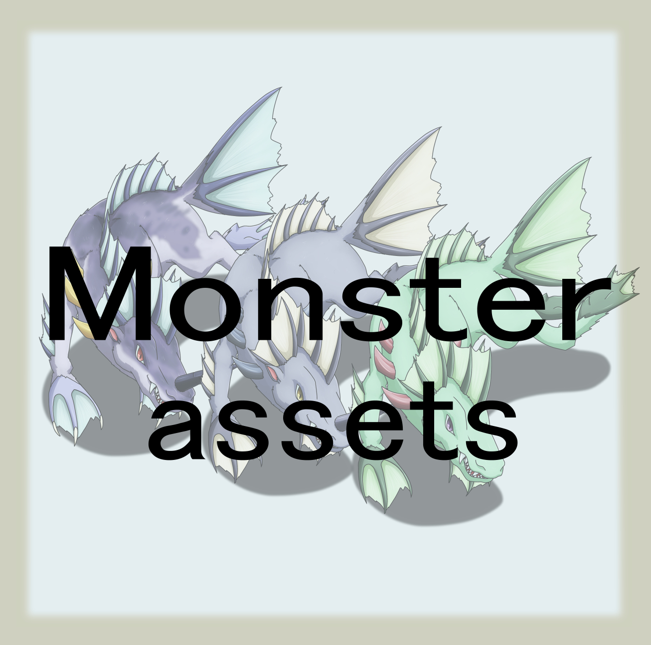 06_Fantasy Monster Asset Pack Vol.52 by miraeru