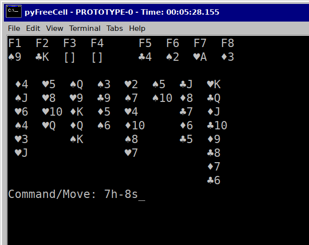 pyFreeCell